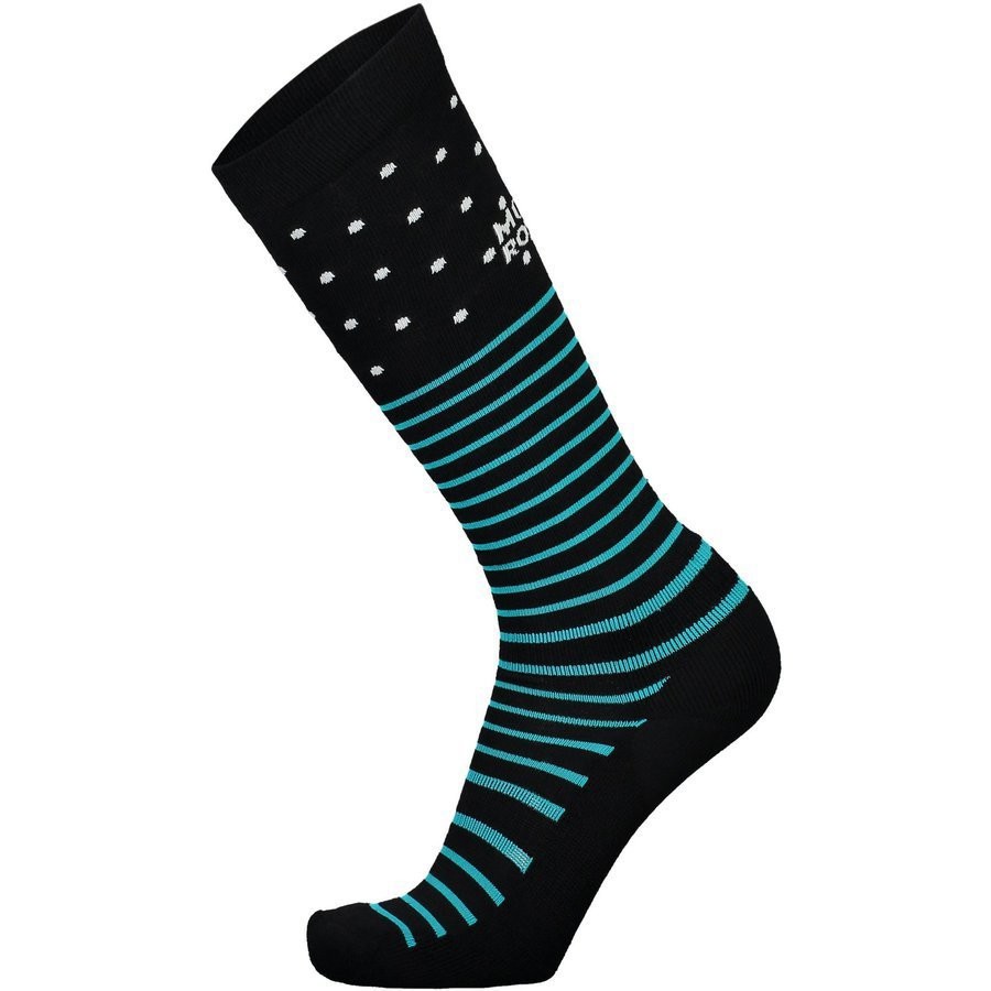 Mons Royale Lift Access Sock black/white/tropicana M